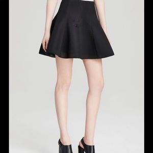 Women's Black Skirt - Mesh Neoprene